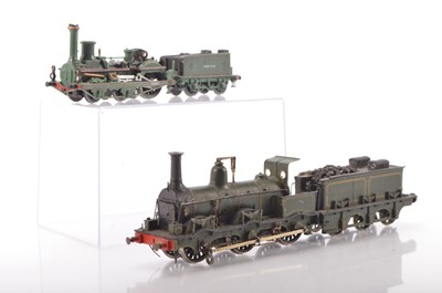 Lot 501 - Scratchbuilt 00 Gauge lined green circa 1871 Kirtley  0-6-0 Locomotive and 6-wheel Tender