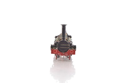 Lot 512 - Scratchbuilt EM Gauge South Eastern railway lined green No.12 "Crampton" 4-2-0 Locomotive and tender