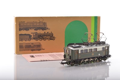 Lot 530 - Trix HO Gauge 22420 Bayer K. bay.Sts B green and white Ellok Ep 3/6  4-8-2 Electric Locomotive