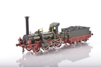 Lot 534 - Trix HO Gauge finely detailed hand made in brass limited production  Train set of the Palatine Railways for the Court of Maximillian II of Bavaria