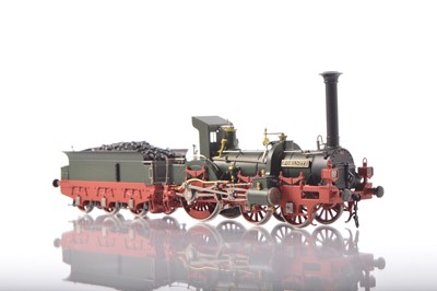 Lot 534 - Trix HO Gauge finely detailed hand made in brass limited production  Train set of the Palatine Railways for the Court of Maximillian II of Bavaria