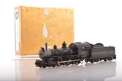 Lot 558 - Oriental Limited Dai young Korea HO Gauge 378 Chesapeake and Ohio black Class F-11 4-6-0 no 378 Locomotive and Tender