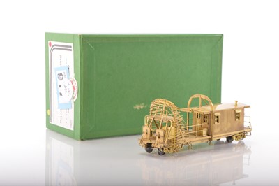 Lot 564 - Overland Models Inc Cheyenne Industries China HO Gauge OMI-3479 Baltimore and Ohio unpainted brass Clearance Car