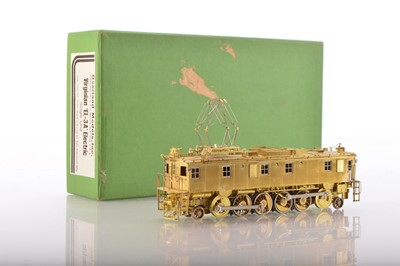 Lot 573 - Overland Models Inc Ajin Precision Korea HO Gauge OMI-1852 Virginian unpainted brass EL-3A 2-6-6-2 Electric Locomotive