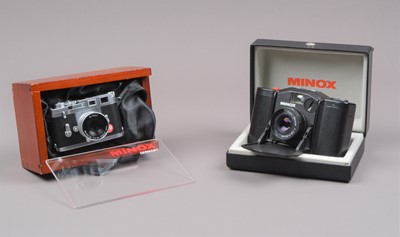 Lot 418 - Two Minox Compact Cameras