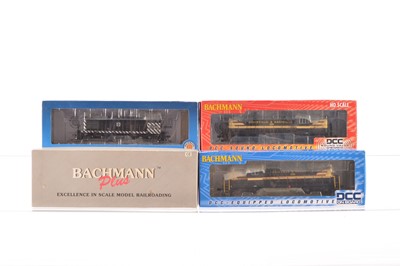 Lot 603 - Four Bachmann American HO Gauge Diesel Locomotives one with sound (4)