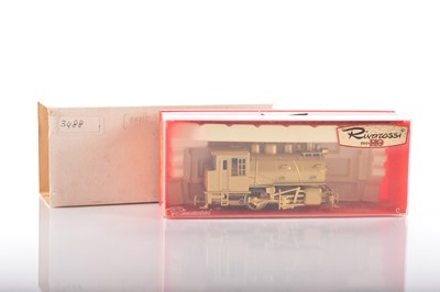 Lot 634 - Rivarossi boxed American HO Gauge 21221 B&O gold painted plastic simulated brass Class C16 0-4-0 Steam Tank Engine