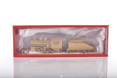 Lot 635 - Rivarossi boxed American HO Gauge 21225 B&O gold painted plastic simulated brass Class C16A 0-4-0 Steam Engine and Tender