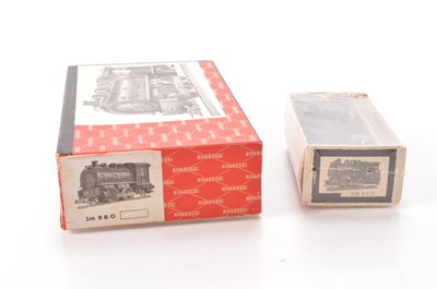 Lot 639 - Rivarossi boxed American HO Gauge unmade kit B&O Class  SM 0-4-0 Saddle Tank Locomotive and simpler kitbuilt version (2)