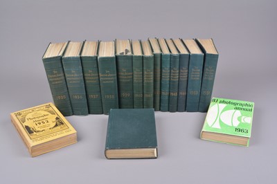 Lot 424 - A Group of The British Journal Photographic Almanac books