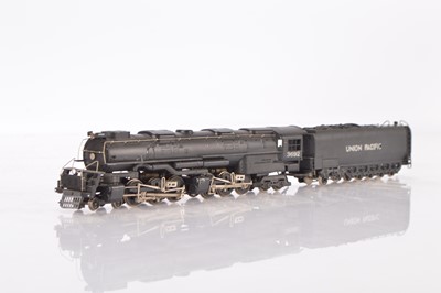 Lot 663 - Bowser unboxed American HO Gauge metal Pennsylvania black Challenger 4-6-6-4 No 3692 Steam Locomotive and Tender