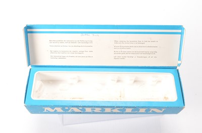 Lot 696 - A boxed vintage Marklin HO Gauge 3-rail German (DR) Streamlined 4-6-2 Locomotive and Tender
