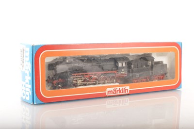 Lot 700 - A boxed Marklin HO Gauge 3-rail German (DB) 2-10-0 Locomotive and Tender