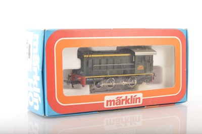 Lot 705 - A vintage Marklin HO Gauge 3-rail French (SNCF) Diesel shunting Locomotive