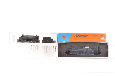 Lot 740 - Pair of Roco HO Gauge SBB CFF 2-10-0 C 5/6 Steam Locomotives and Tenders (2)