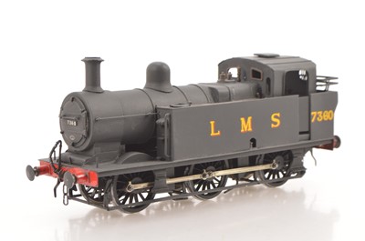 Lot 784 - Sancheng or similar 0 Gauge Modern issue 0-6-0 LMS black 'Jinty' Tank Loco