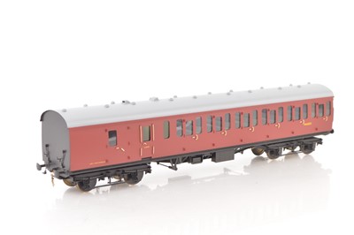 Lot 787 - Sancheng for Tower Models 0 Gauge Modern issue SBB maroon Suburban Brake end Coach