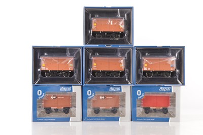 Lot 790 - Dapol 0 Gauge Modern issue group of BR Goods wagons (7)