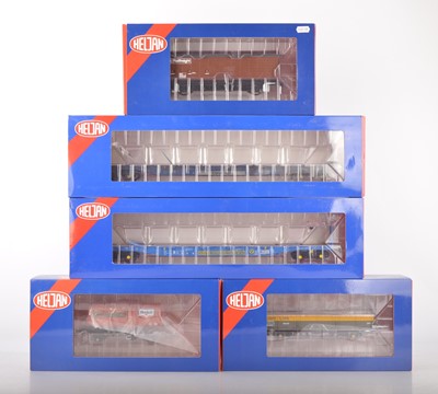 Lot 801 - Heljan 0 Gauge Modern issue group of modern image rolling stock (6)