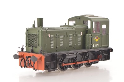 Lot 810 - Bachmann Brassworks /Sancheng (China) 0 Gauge Modern issue class 03 BR green Diesel Shunter Locomotive