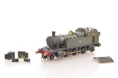 Lot 842 - D.A. Model engineering Kitbuilt 0 Gauge 2-6-2 GWR green Prairie Tank loco