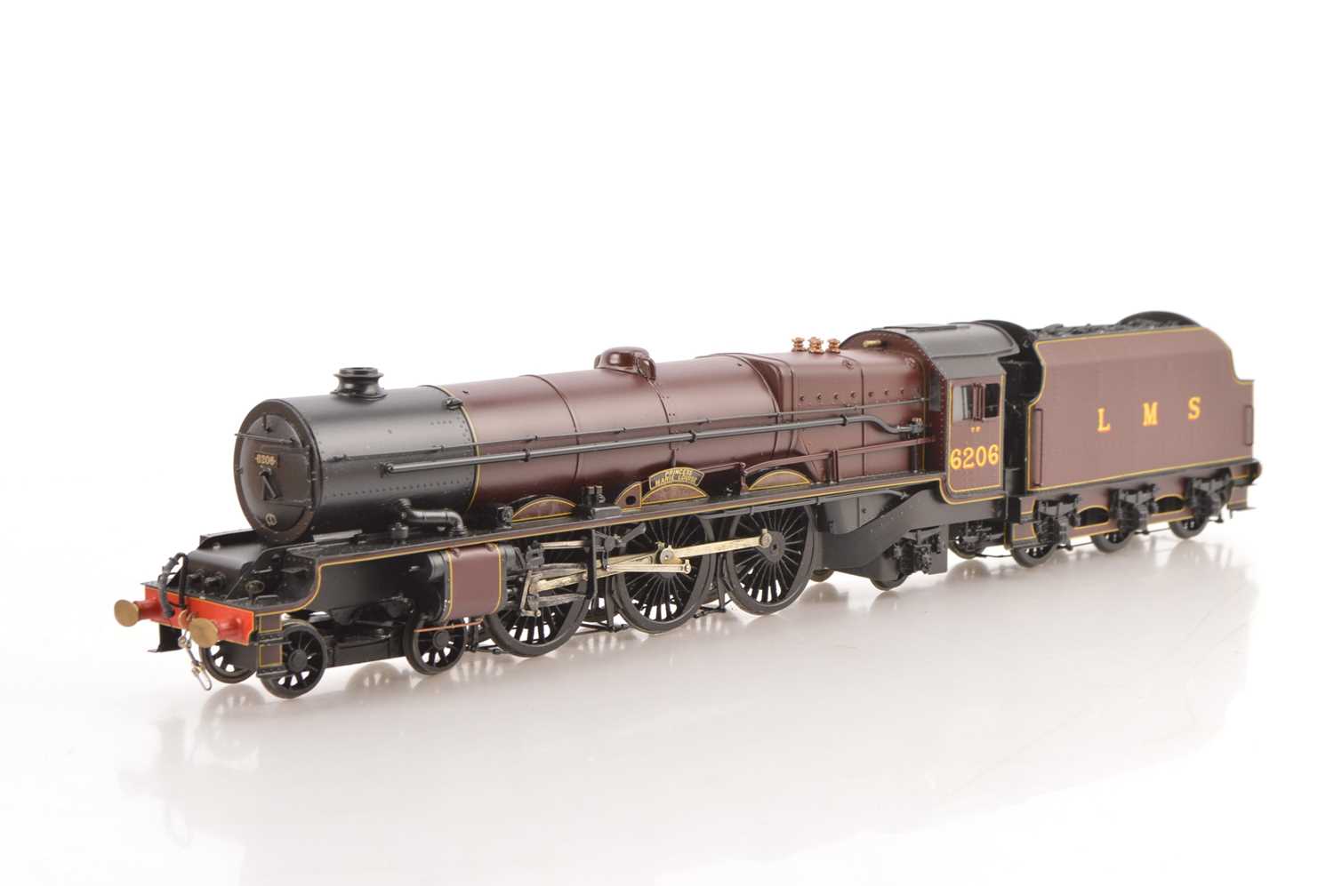 Lot 863 - Unknown make Kitbuilt 0 Gauge Finescale 4-6-2 Loco & Tender LMS lined Maroon Princess Royal class 'Princess Marie Louise'