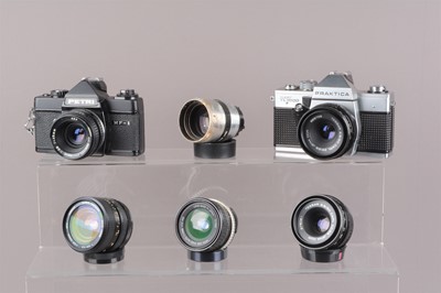 Lot 457 - Two SLR Cameras