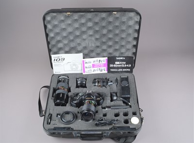 Lot 462 - A Yashica 109 Multi Programe SLR Camera