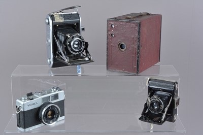 Lot 467 - Folding and Other Cameras