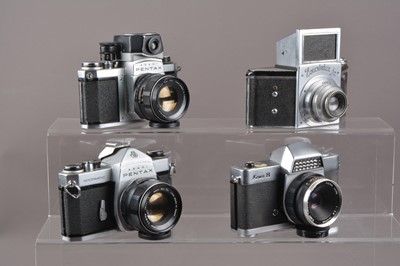 Lot 505 - Four SLR Cameras