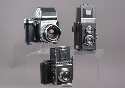 Lot 506 - Three Medium Format Cameras
