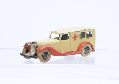 Lot 2 - A Pre-War Dinky Toys 24a Ambulance