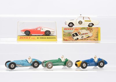 Lot 9 - Dinky Toy Competition & Racing Cars