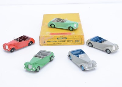 Lot 13 - A Dinky Toys 38e Armstrong Siddeley Coupe Trade Box