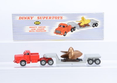 Lot 16 - A Dinky Supertoys 986 Mighty Antar Low Loader With Propeller