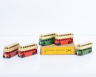 Lot 22 - A Dinky Toys 29c Double Deck Bus Trade Box