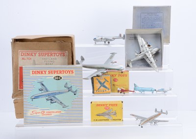 Lot 27 - Dinky Toy & Other Diecast Aircraft