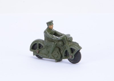 Lot 35 - A South African Dinky Toys 37c SADF Dispatch Rider