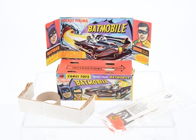 Lot 50 - A Corgi Toys 267 Batman's Batmobile Empty Box