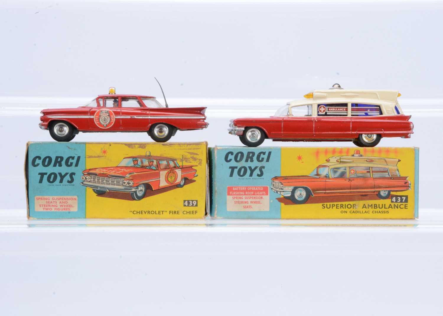 Lot 58 - Corgi Toys Emergency Service Vehicles