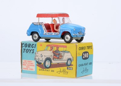 Lot 60 - A Corgi Toys 240 Ghia-Fiat 600 Jolly