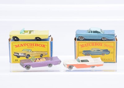 Lot 89 - Two Boxed Matchbox Lesney Models