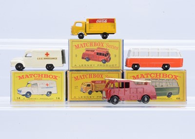 Lot 90 - Four Boxed Matchbox Lesney Models