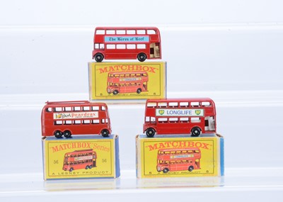 Lot 97 - Three Boxed Matchbox Lesney 1-75 Series Public Service Vehicle Models