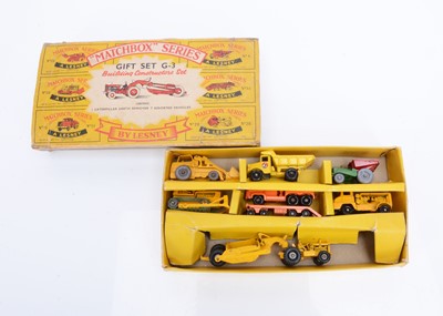 Lot 103 - A Scarce Boxed Matchbox Lesney G-3 Building Constructors Gift Set