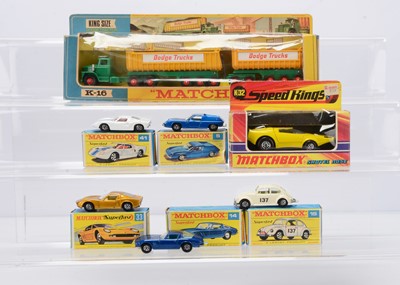 Lot 105 - Matchbox Superfast, Speed Kings & King Size