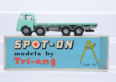 Lot 128 - A Tri-ang Spot-On No.109/2 ERF 68G Flat Float Without Sides