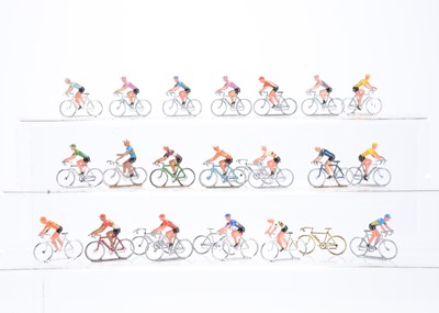 Lot 154 - Salza Tour de France Cyclists