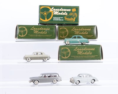 Lot 184 - Lansdowne 1:43 Scale White Metal Models