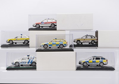 Lot 190 - 1:43 Scale Code 3 Police Vehicles